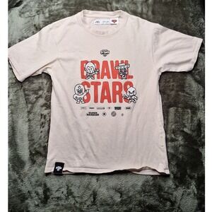 Zara Kids Brawl Stars Graphic T-Shirt‎ Cream Tan Size 13-14 164cm Boys Gamer Tee